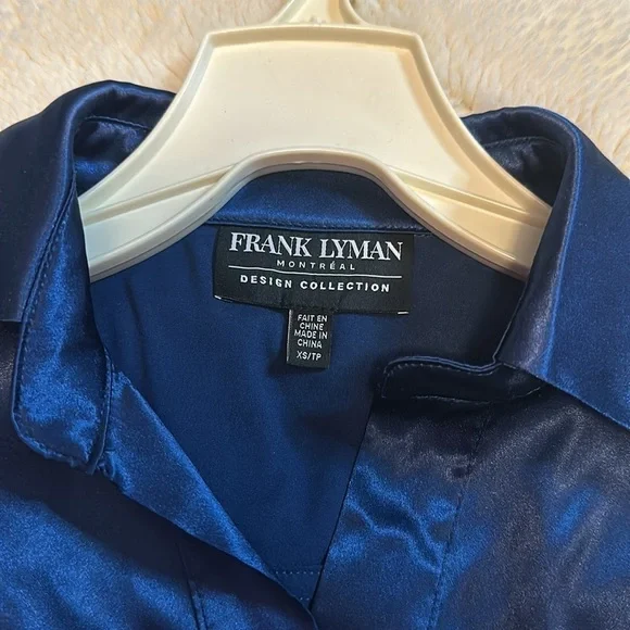 💫Frank Lyman💫 Montreal Design Collection Printed Silk Blouse, EUC, Retails $191 - Picture 9 of 15